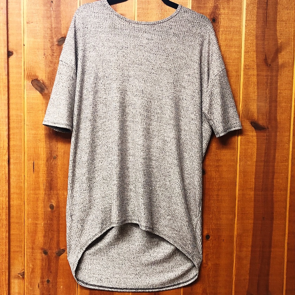 Metallic high low Lularoe shirt